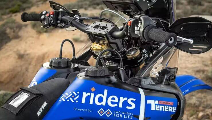 Yamaha T700 GYTR Rally-Kit GYTR Rally-Kit: Fast 38 Liter Tankvolumen