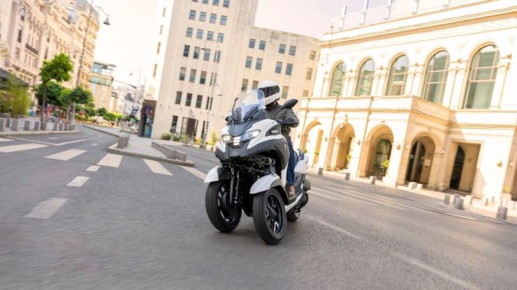 Yamaha Tricity 300 Airbag Yamaha Tricity 300 mit Airbag und neuem Design
