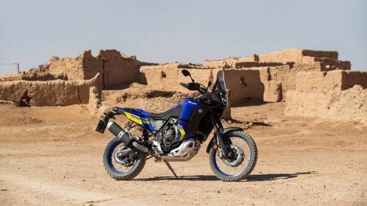 Die Yamaha Tenere 700 World Raid 2024 im Gelände